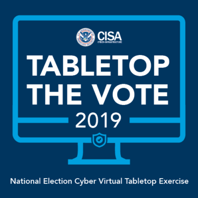 2019年桌面投票:全国选举网络虚拟桌面演习