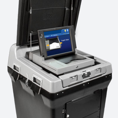 DS200 precinct-based ballot scanner and vote tabulator